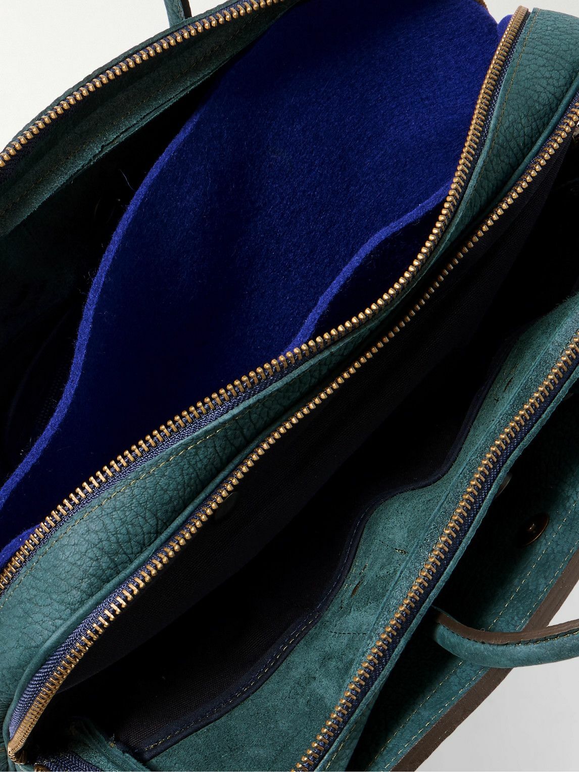 Bleu de Chauffe - Zeppo Full-Grain Nubuck Briefcase