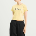 Dime Women's Classic Dalmatians T-Shirt in Light Yellow