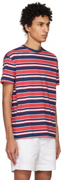 Polo Ralph Lauren Red & Navy Striped T-Shirt