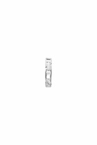 Diesel Sterling silver hoop earring - Earrings - Unisex - Silver