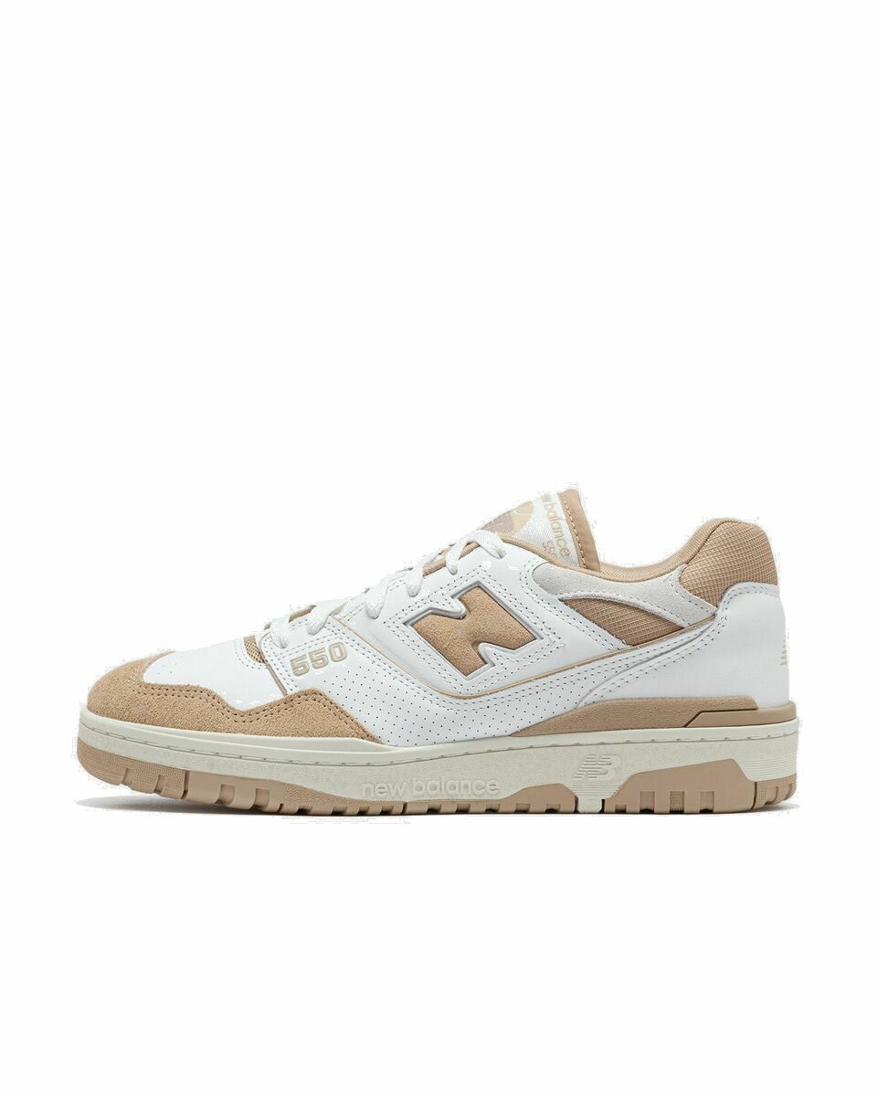 Photo: New Balance 550 White/Beige - Mens - Lowtop