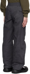 Seventh Gray Bow Tech Pants