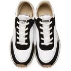 Spalwart Black and White Tempo Low Sneakers