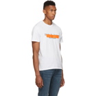 rag and bone White Tape T-Shirt