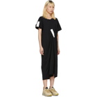 Facetasm Black and White Tape T-Shirt Dress