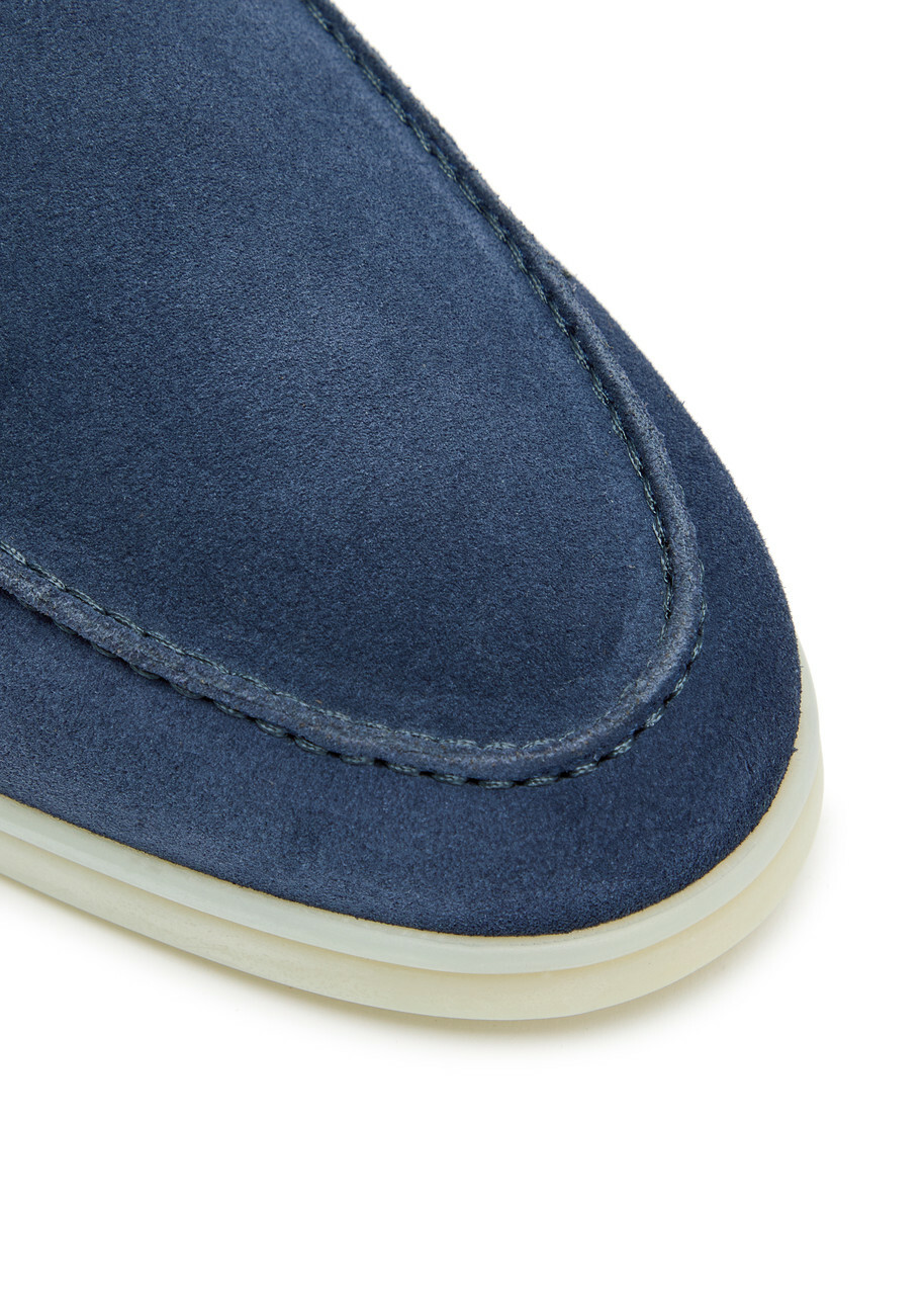 Aurélien City Suede Loafers Navy