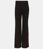 Chloé Wool and cashmere flared pants