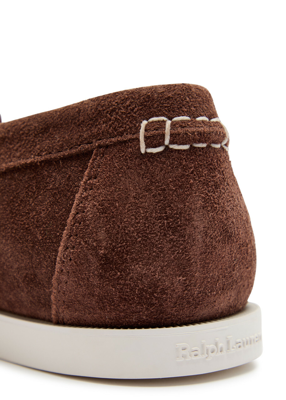 Polo Ralph Lauren Merton Suede Loafers Brown