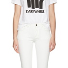 Toteme White Straight Jeans