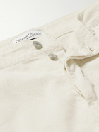 Officine Générale - James Straight-Leg Cotton-Corduroy Trousers - Neutrals