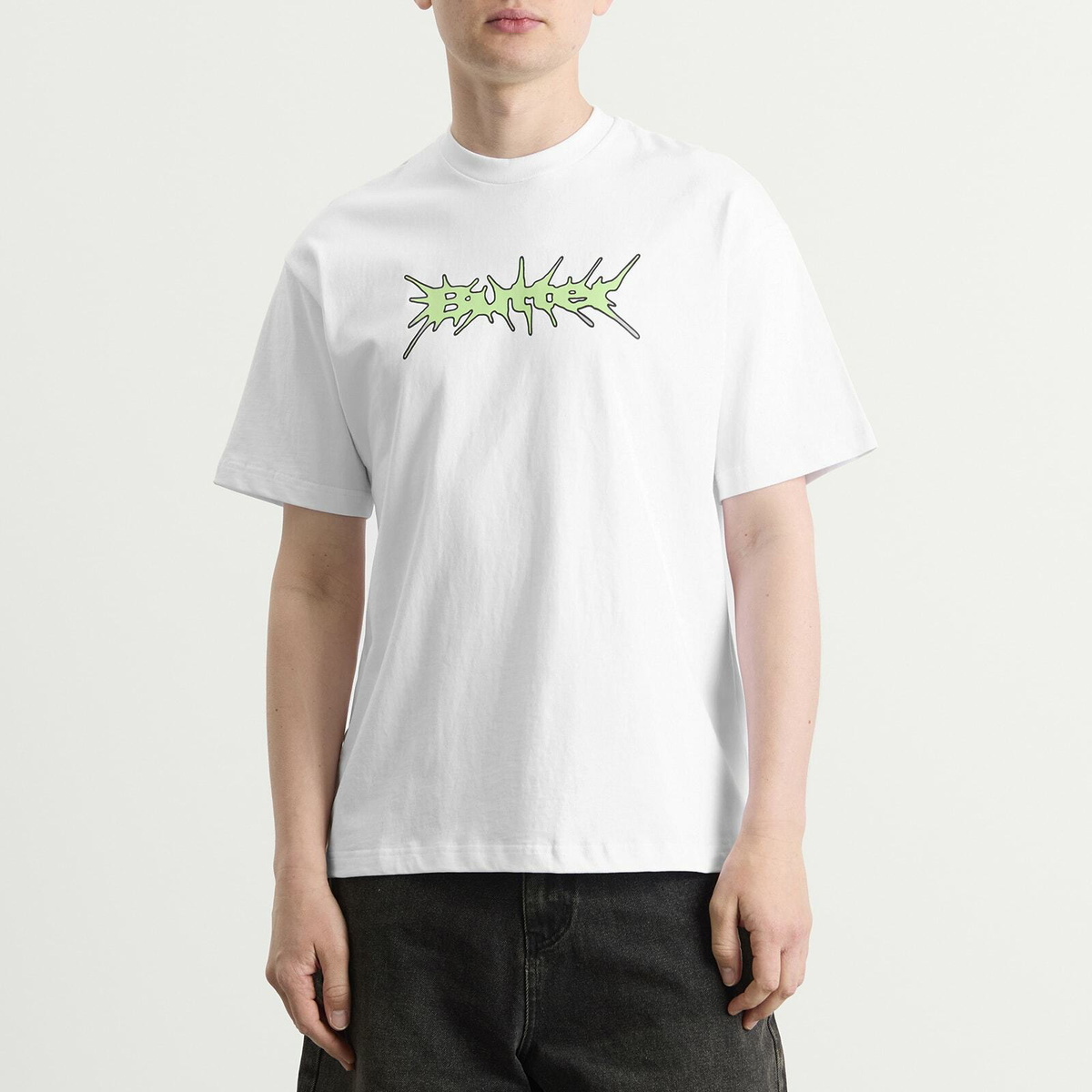 Butter Goods Men's Nail Logo T-Shirt in White