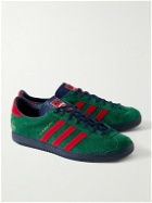 adidas Originals - Blackburn SPZL Rubber-Trimmed Suede Sneakers - Green