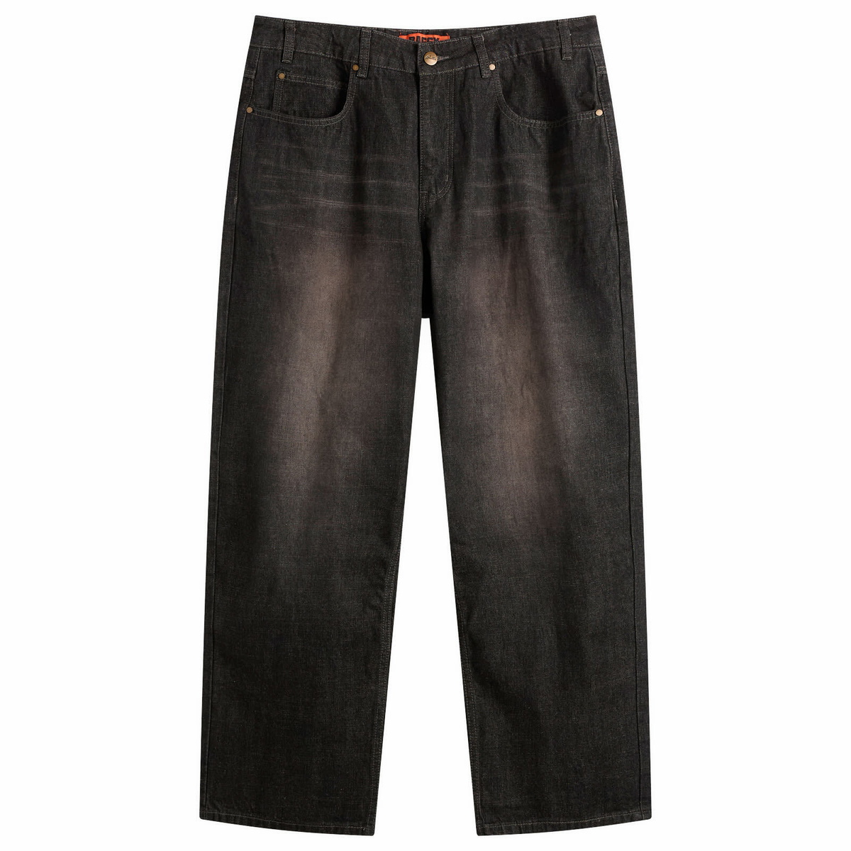 Butter Goods Men's Scorpion Stitch Denim Jeans in Slub Black