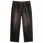 Butter Goods Men's Scorpion Stitch Denim Jeans in Slub Black