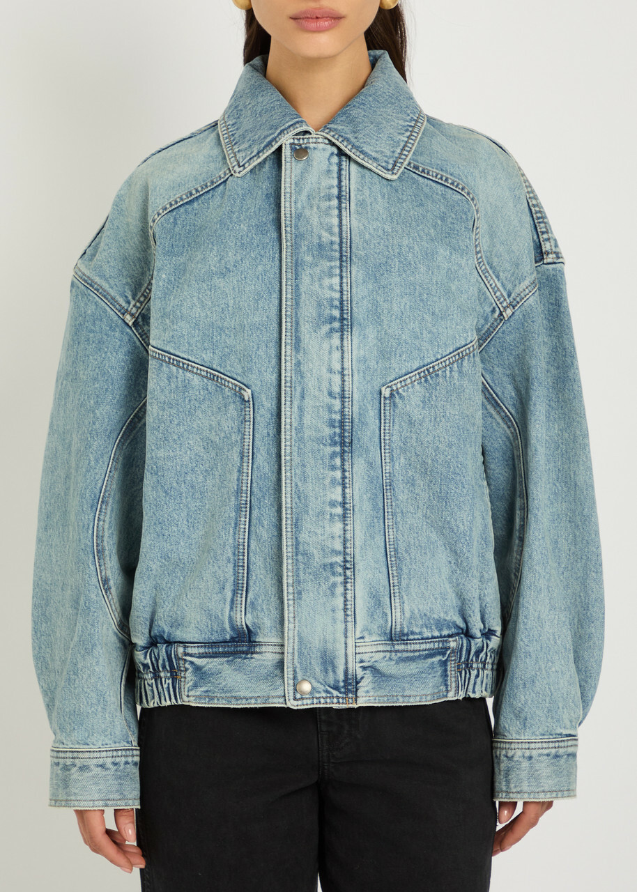 Saint Laurent Panelled Denim Jacket