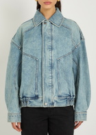 Saint Laurent Panelled Denim Jacket