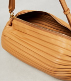 Loewe - Bracelet pleated leather shoulder bag
