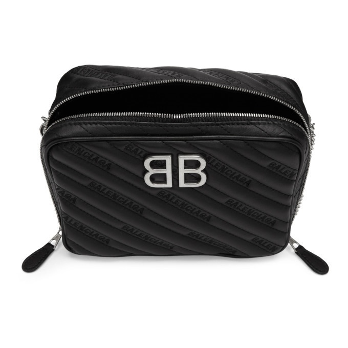 Balenciaga Black XS BB Reporter Bag Balenciaga