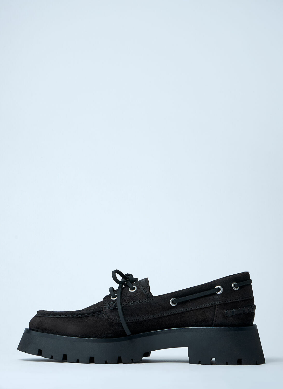 Alexander Wang Suede Carson Boat Loafers