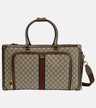 Gucci - Web Stripe GG Supreme pet carrier