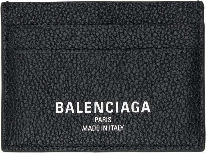 Photo: Balenciaga Black Credit Card Holder