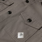 Barbour Men's Beacon Twill Overshirt in Slate