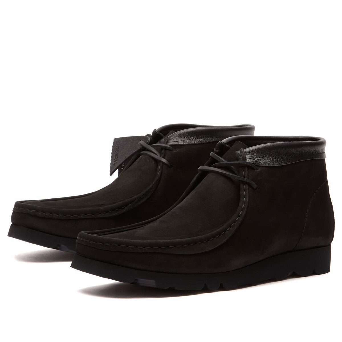 Clarks Originals Men's x Invincible Wallabee Boot in Black Combi