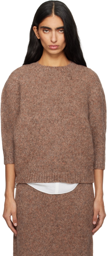 Photo: Lauren Manoogian Beige Loft Baby Crewneck Sweater
