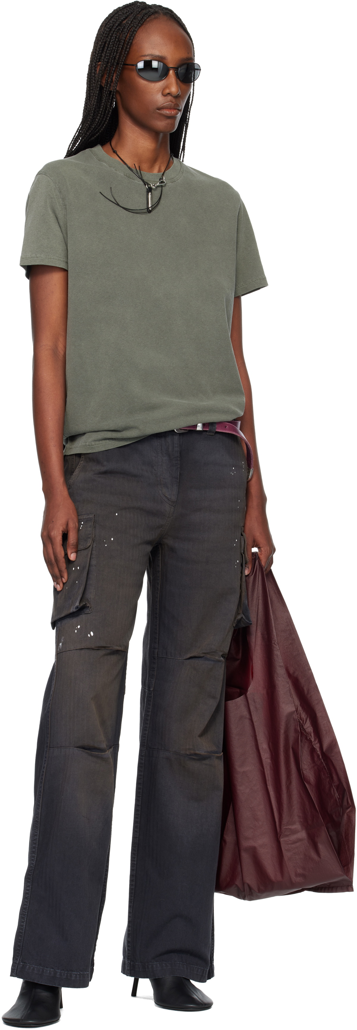 OUR LEGACY Khaki Classic T-shirt