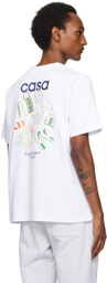 Casablanca White 'Equipement Sportif' T-Shirt