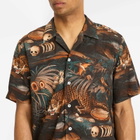 Endless Joy Men's Leopard Jungle Vacation Shirt in Multi