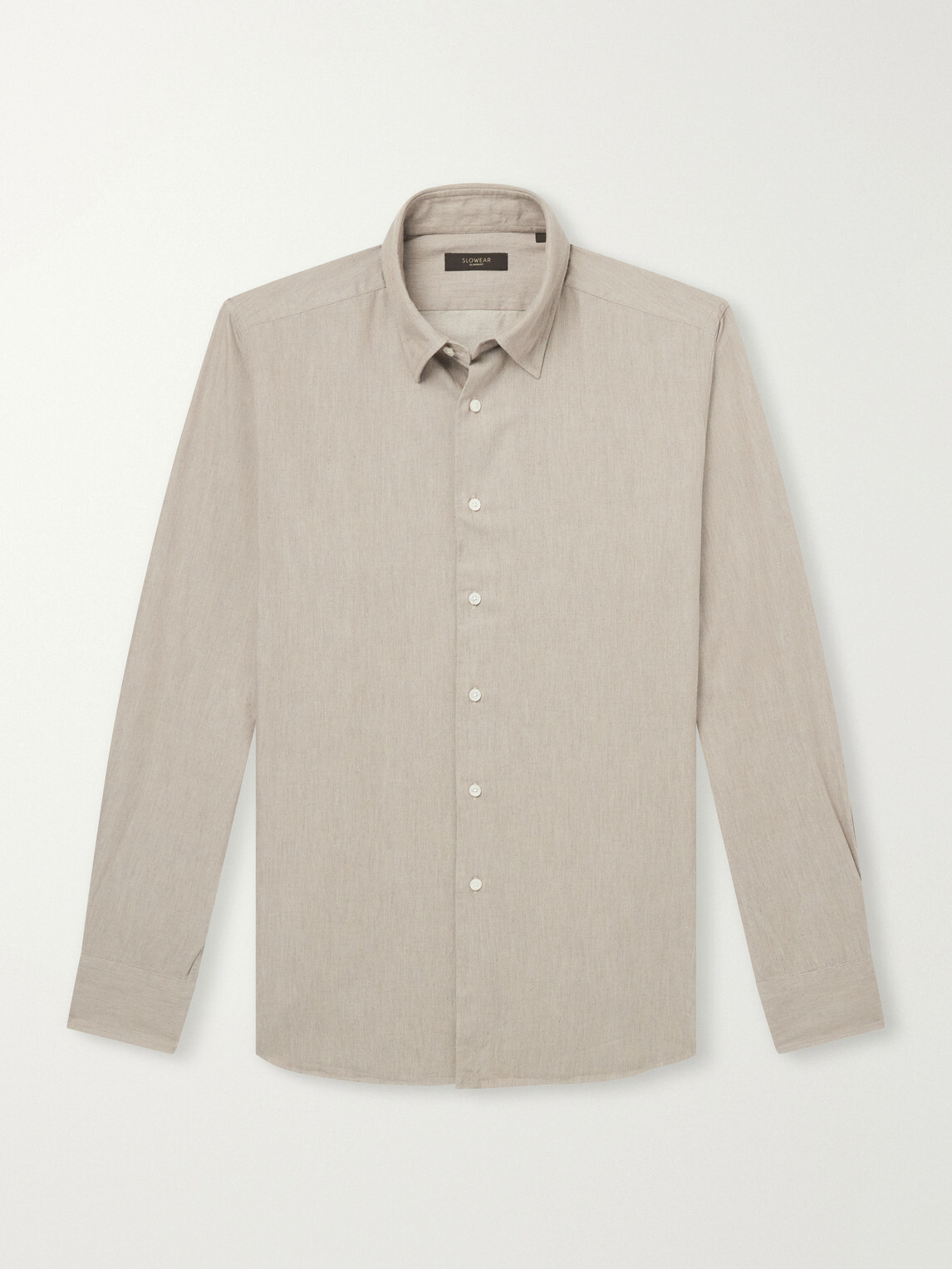 Slowear - Glanshirt Cotton-Twill Shirt - Neutrals