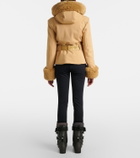 Goldbergh Prezioso faux fur-trimmed down ski jacket