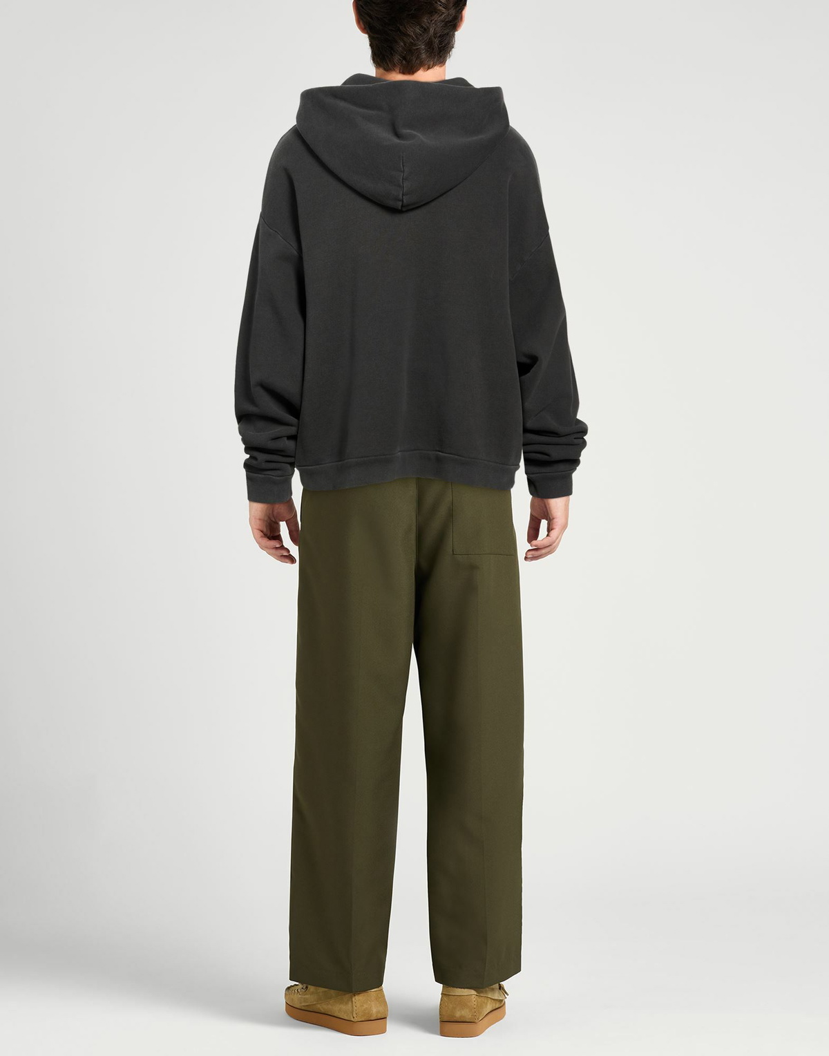 Agolde Mens Sweatshirt Charcoal