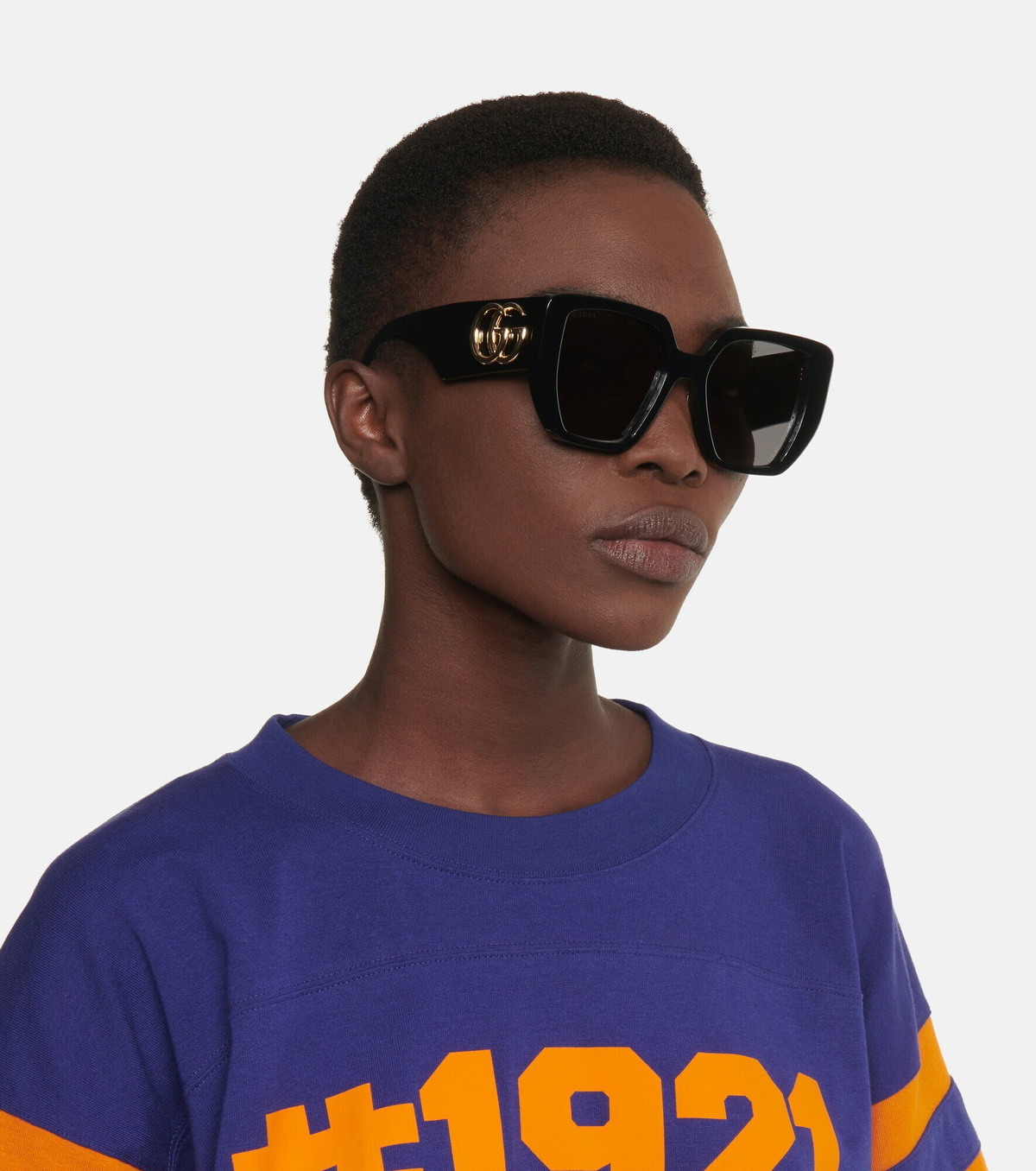 Gucci - Oversized acetate sunglasses Gucci