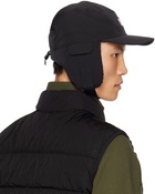 C.P. Company Black Chrome-R Earflap Cap