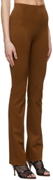 Atlein Tan Viscose Trousers