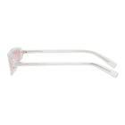 NOR Transparent and Pink Phenomenon Micro Sunglasses
