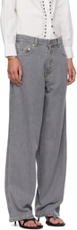 Gimaguas Gray Baggy Jeans