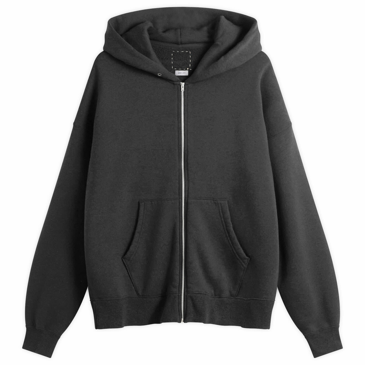 Visvimultimateビズビムhoodieパーカーシーアイランド Visvim - Ultimate Jumbo Sea Island Cotton-Jersey Hoodie - Black Visvim