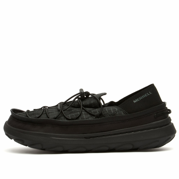 Photo: Merrell Men's Hut Moc 2 Packable Sneakers in Black