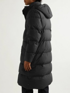 Herno Laminar - Quilted Shell Hooded Jacket - Black