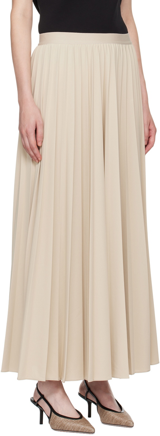 Max Mara Leisure Beige Maesa Maxi Skirt