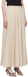 Max Mara Leisure Beige Maesa Maxi Skirt