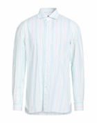 Isaia Mens Shirt Turquoise