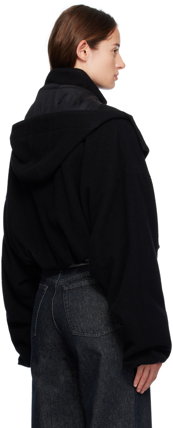 Y's Black N-Short Jacket
