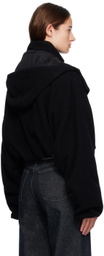 Y's Black N-Short Jacket
