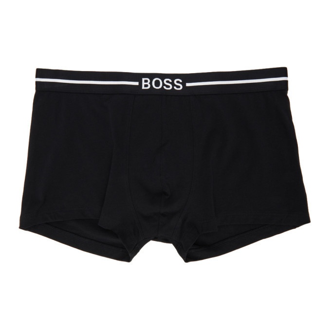 Photo: Boss Three-Pack Black and White Trunk Boxers