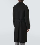 Gucci Gucci Script wool and cashmere coat
