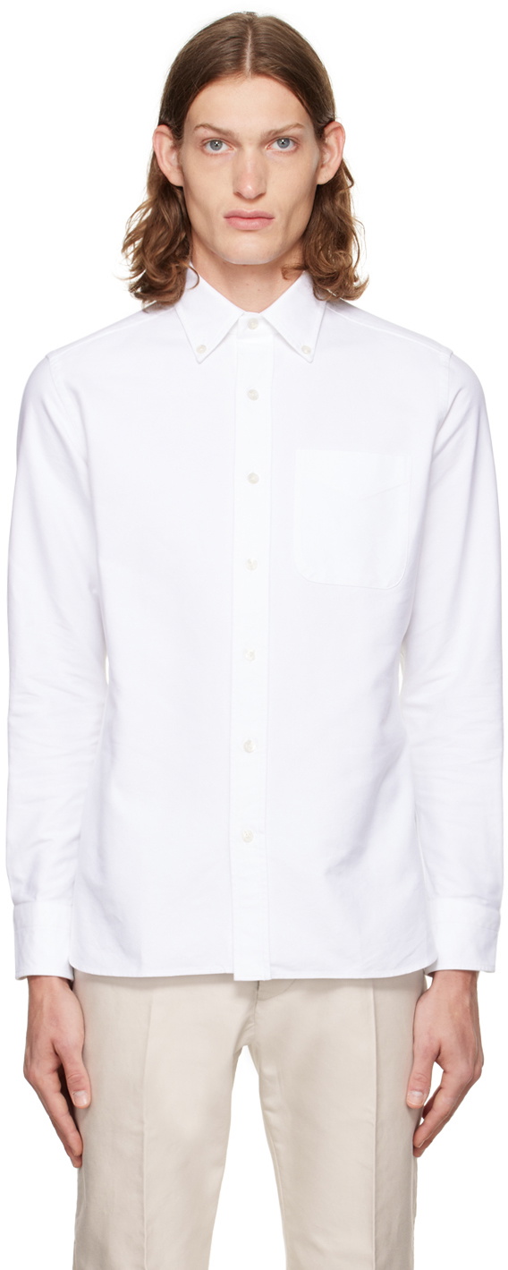 TOM FORD White Buttoned Shirt TOM FORD